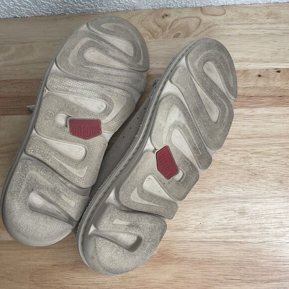 On Foot Taupe Perforated Suede Slip On Barefoot Sneakers Women Size 40/8.5 Spain - Picture 6 of 12